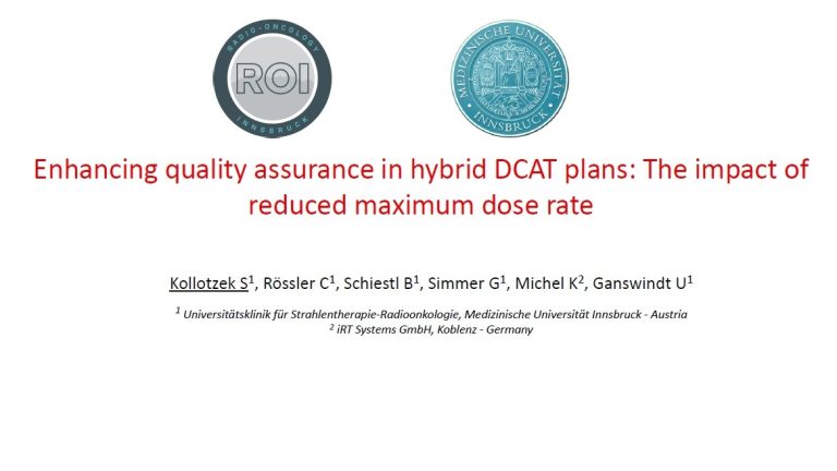 Enhancing quality assurance in hybrid DCAT plans