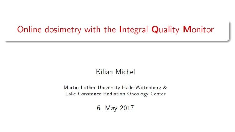 Michel - Online Dosimetry