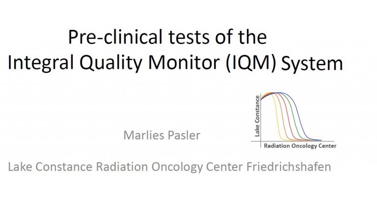 Pasler - Pre clinical tests