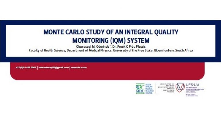 UFS - Monte Carlo study